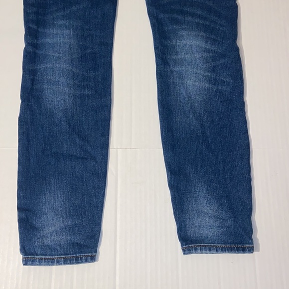Kut From The Kloth Women’s Size 2 S Toothpick Skinny Distressed Denim Blue Jeans - Picture 3 of 9